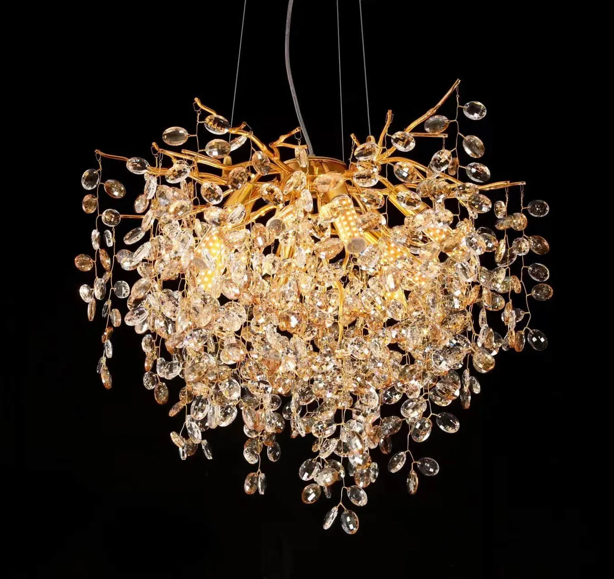 Egg Crystal Chandelier 5022
