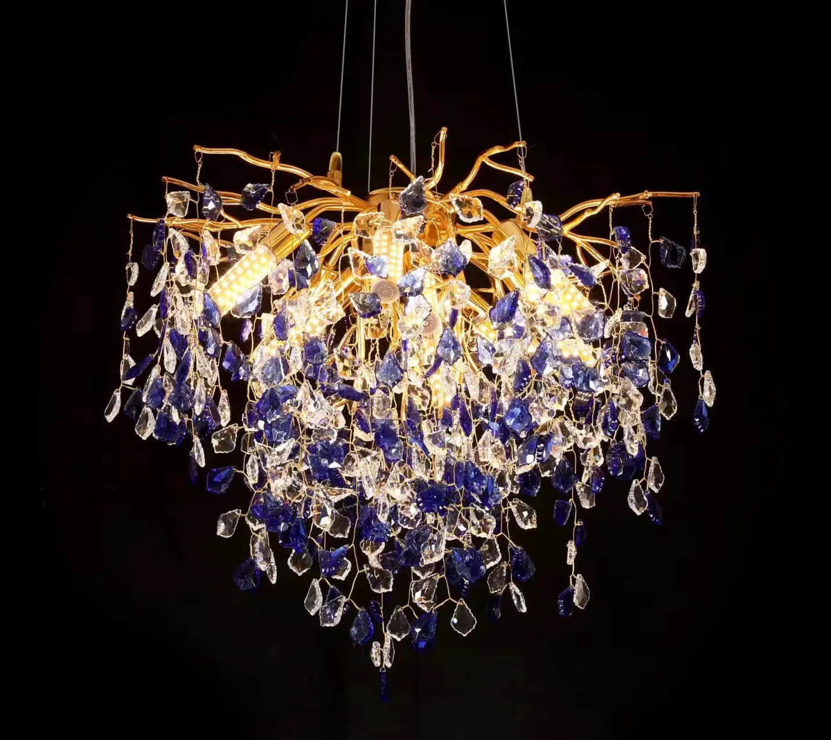 Grand crystal pagoda chandelier for high ceiling hotel lobby sizing guide