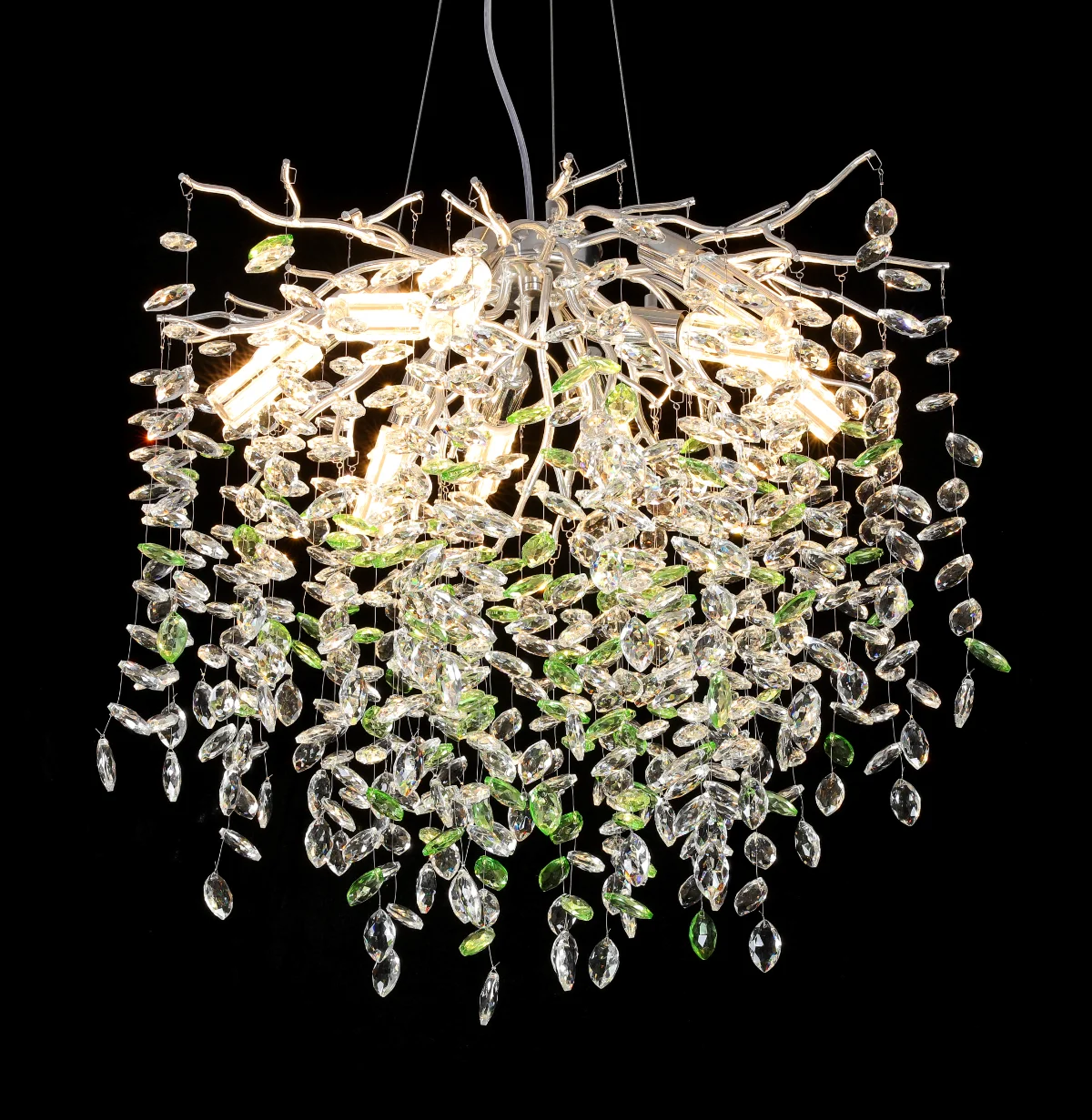 Chrome Teardrop Chandelier 5017