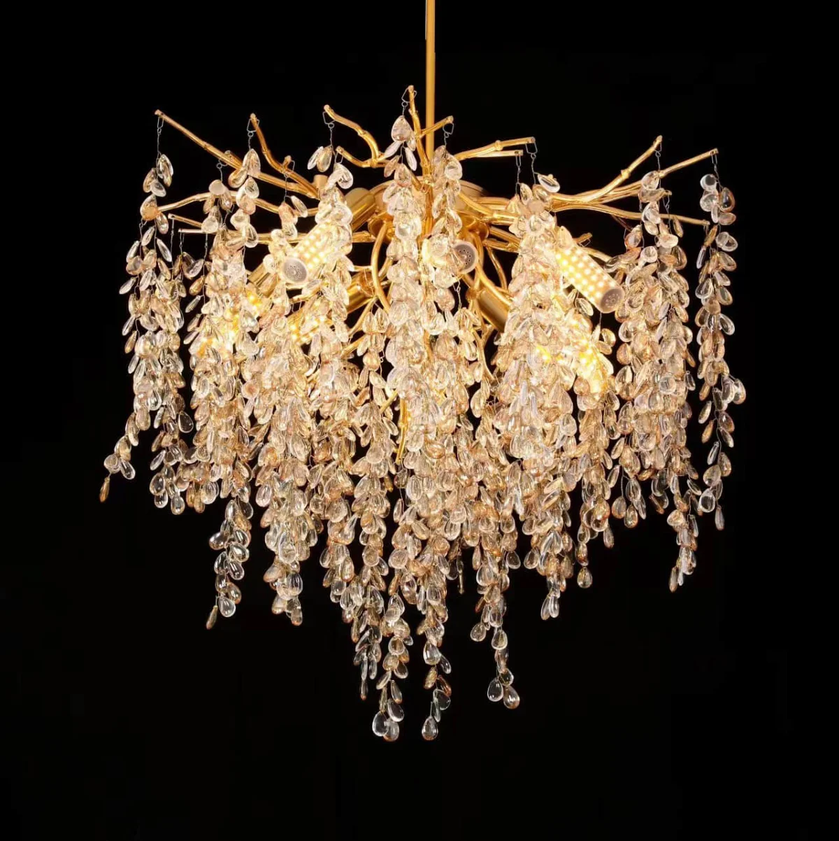 Classic Gold Empire Chandelier