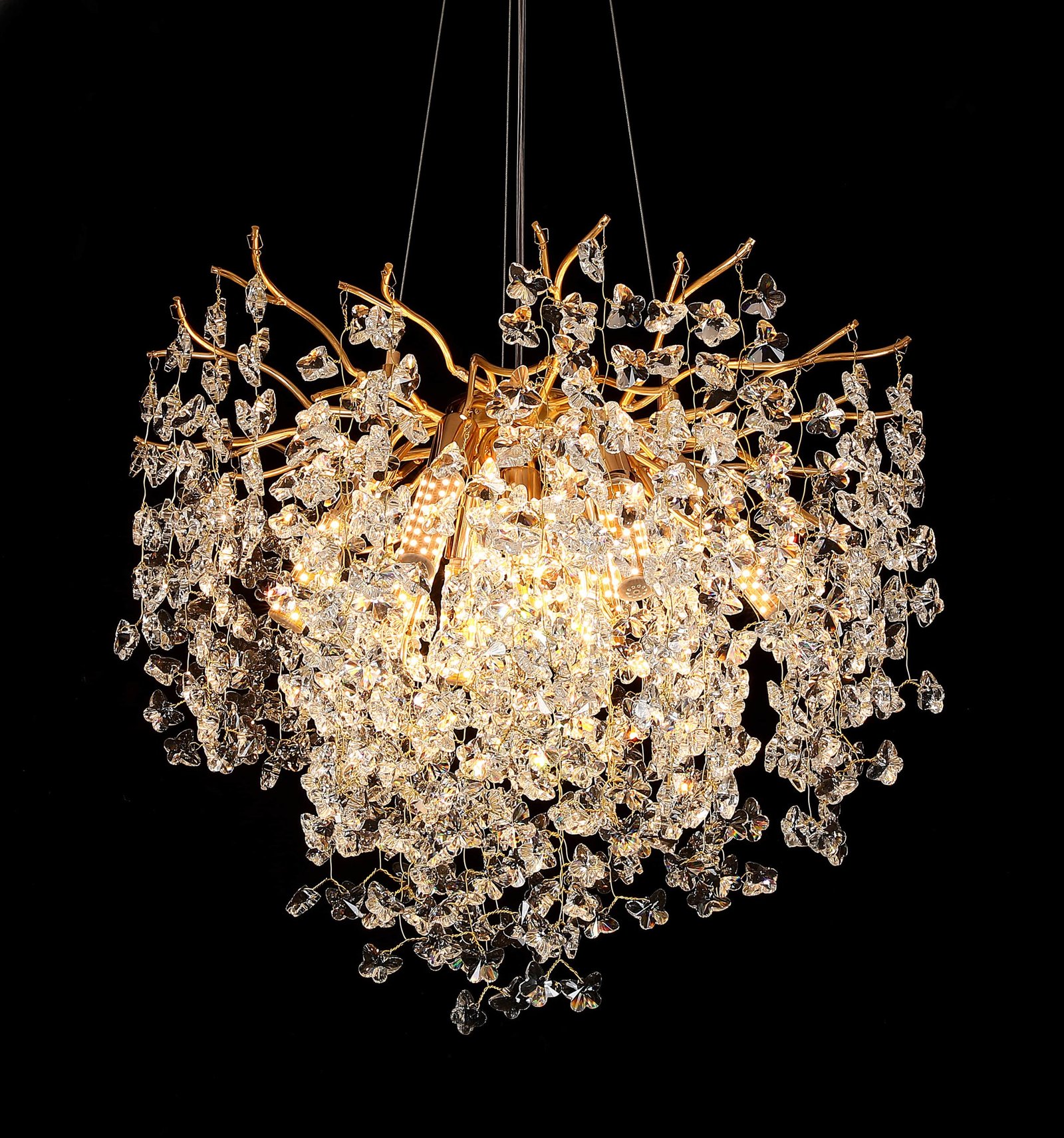 Butterfly Tree Branch Crystal Chandelier (5038)