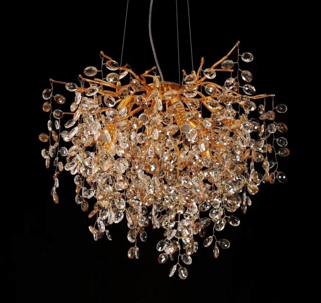 Egg Drop Tree Branch Crystal Chandelier (5022) product view