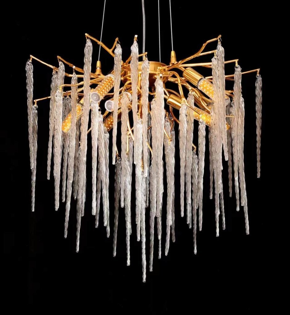 Glaze Tree Branch Crystal Chandelier (5045) product view