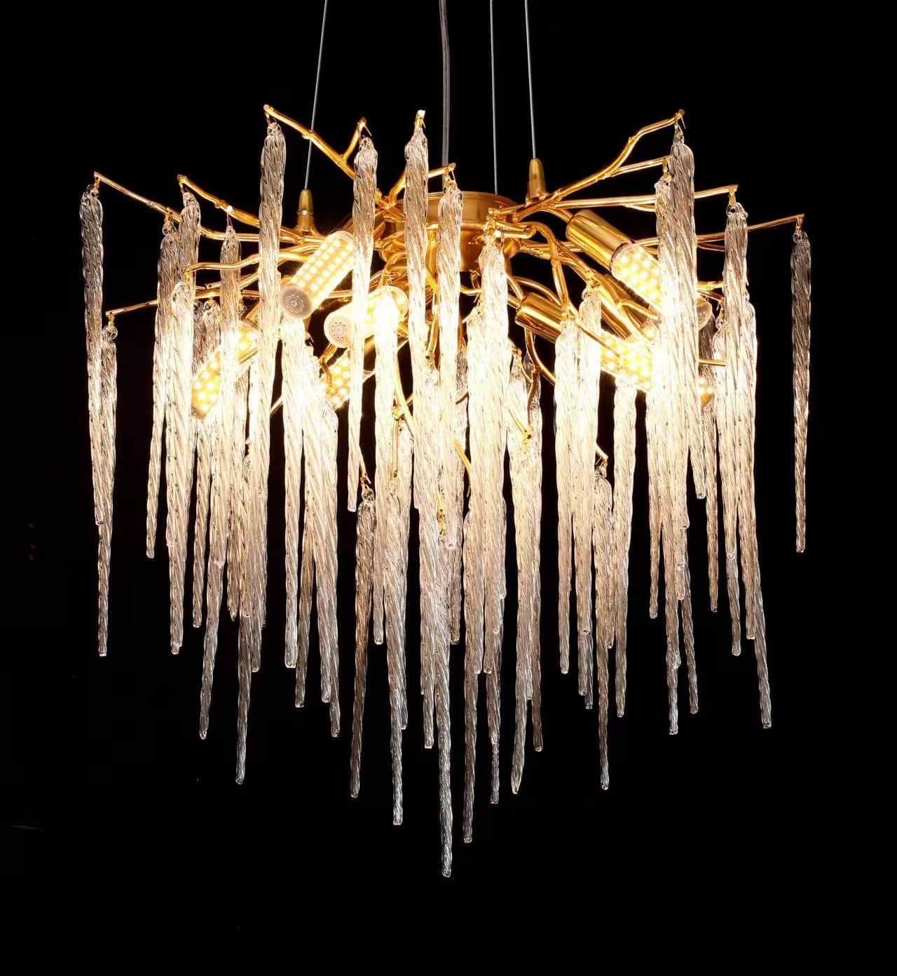 Glaze Tree Branch Crystal Chandelier (5045)