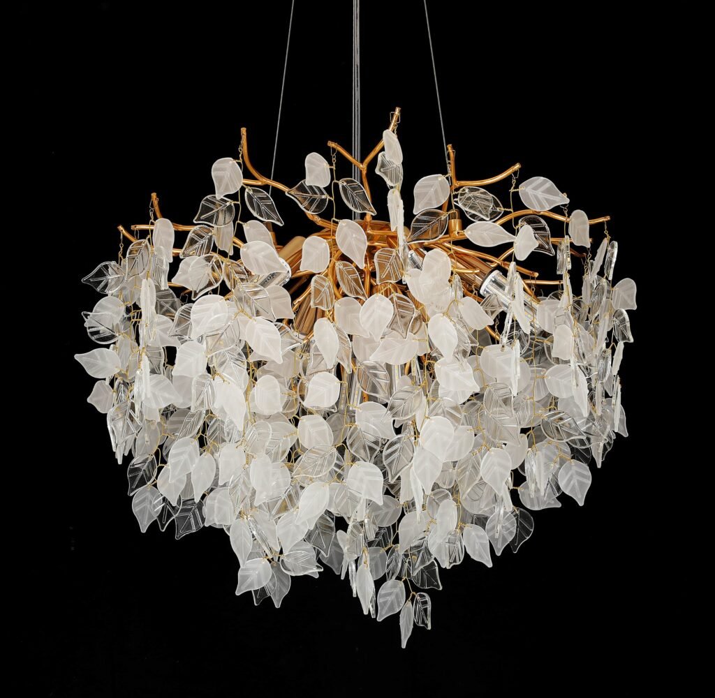Leaf Tree Branch Crystal Chandelier (5015) product view