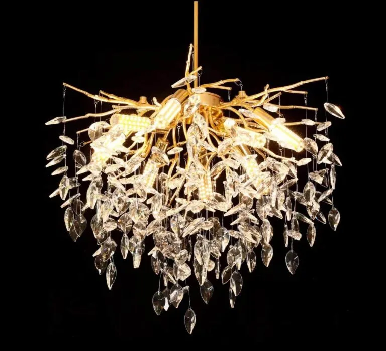 Mango Tree Branch Crystal Chandelier - SKU 5033 view 3