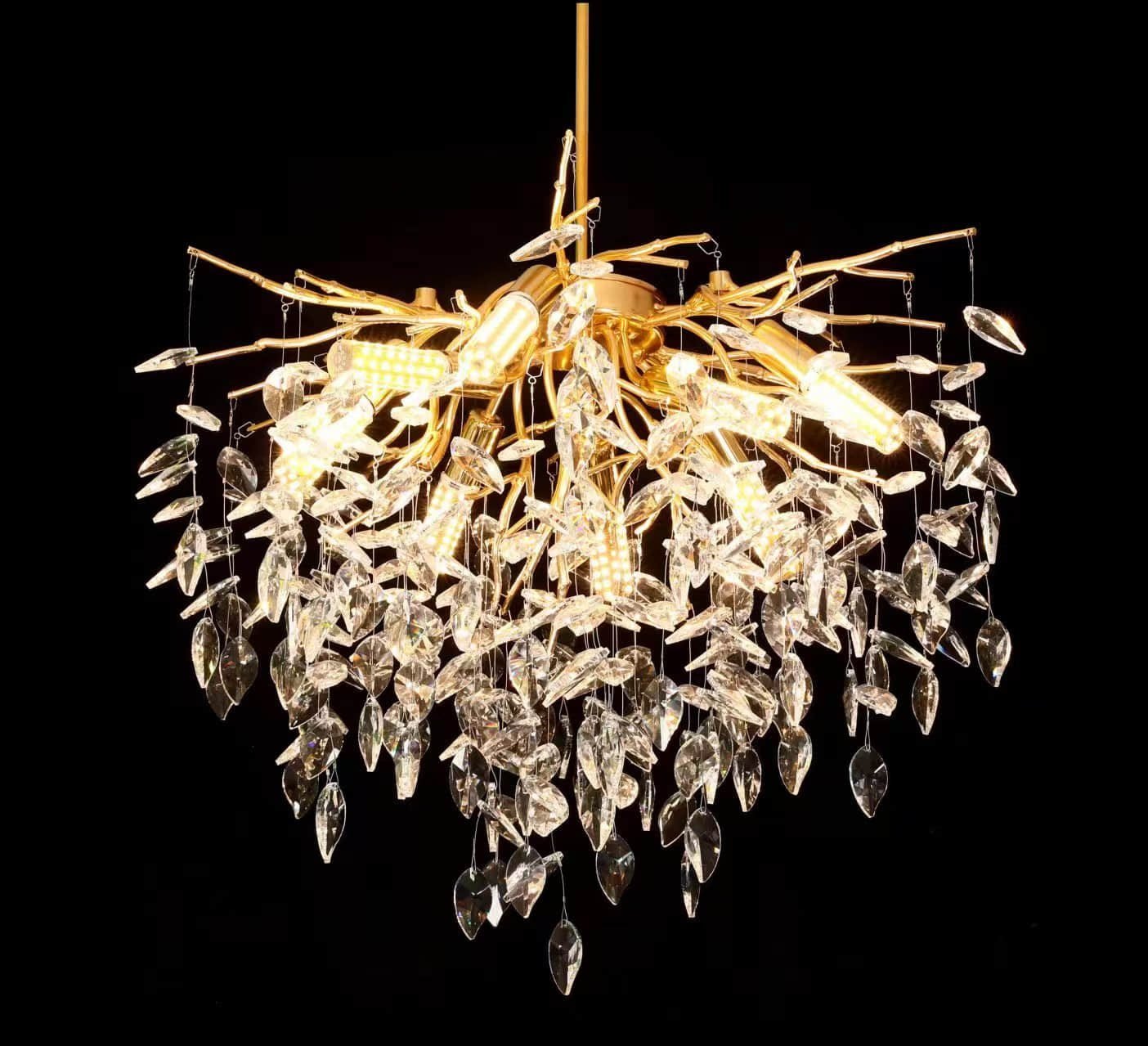 Mango Tree Branch Crystal Chandelier (5033)