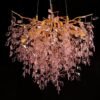 Maple Leaf Tree Branch Crystal Chandelier - SKU 5027 view 2