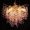 Maple Leaf Tree Branch Crystal Chandelier - SKU 5027 view 3
