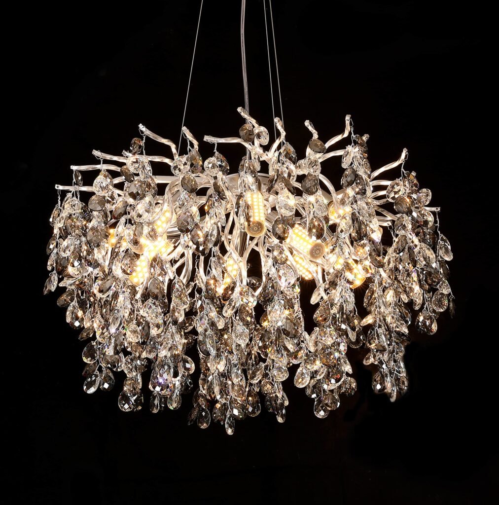 Mesh Tree Branch Crystal Chandelier (5024) product view