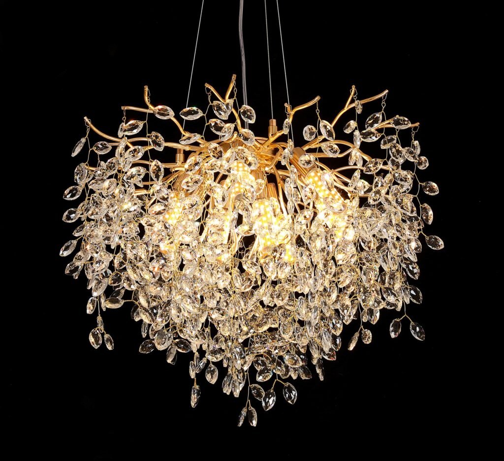 Mini Marquise Tree Branch Crystal Chandelier (5017) product view