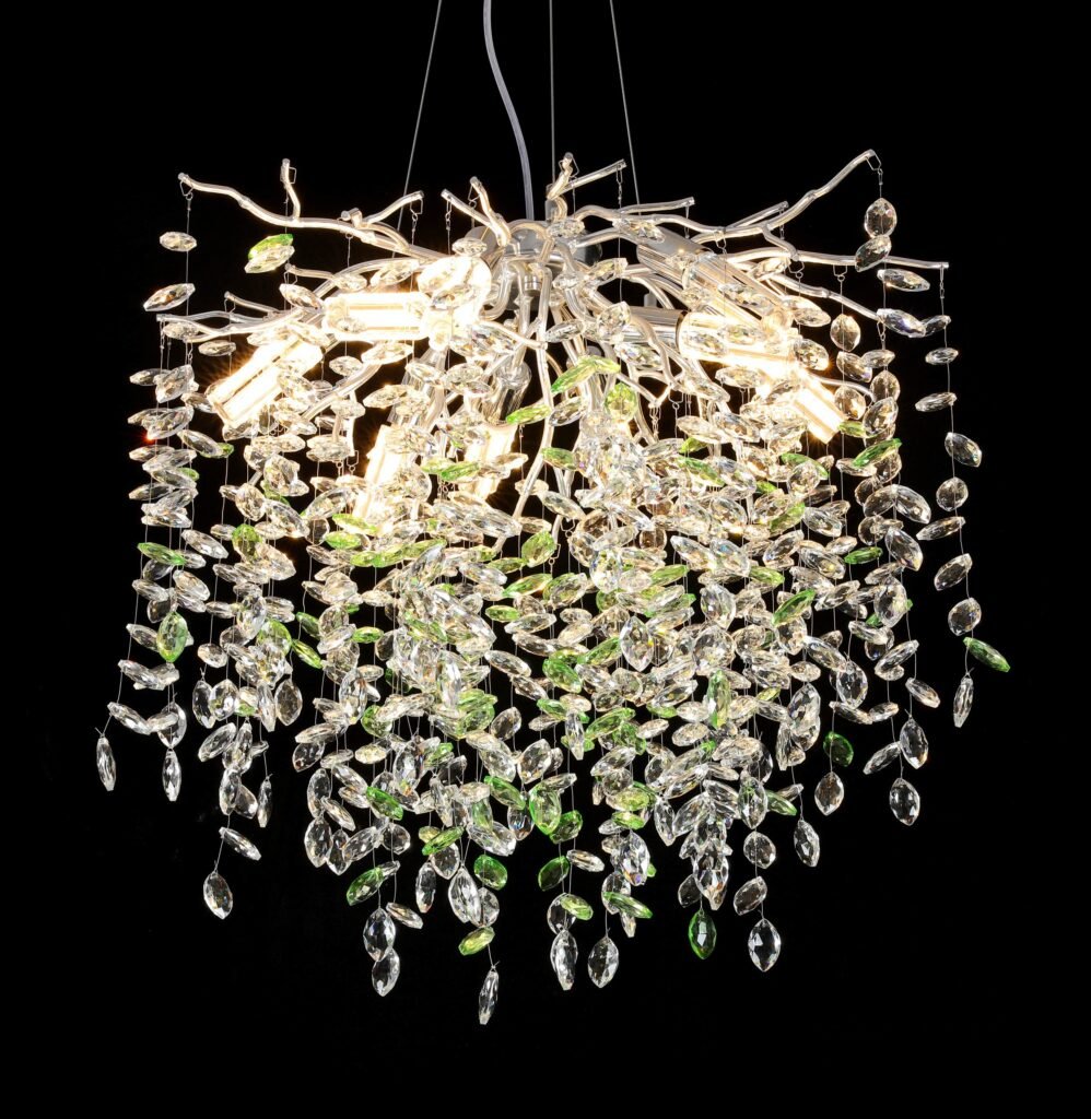 Mini Marquise Tree Branch Crystal Chandelier - SKU 5017 view 6