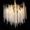 Octagon Bead Tree Branch Crystal Chandelier - SKU 5011 view 1