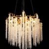 Octagon Bead Tree Branch Crystal Chandelier - SKU 5011 view 6