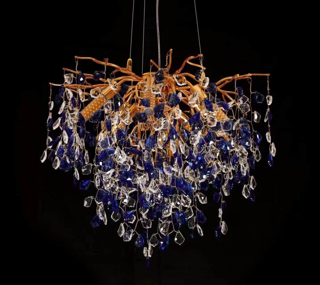 Pagoda Tree Branch Crystal Chandelier (5032) product view