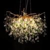 Pagoda Tree Branch Crystal Chandelier - SKU 5032 view 3