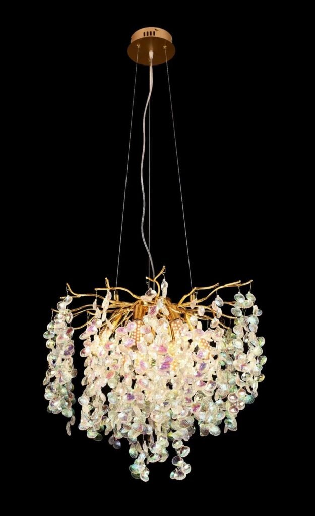 Shell Tree Branch Crystal Chandelier (5034) product view