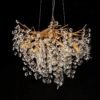 Snowflake Tree Branch Crystal Chandelier - SKU 5019 view 3