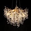 Snowflake Tree Branch Crystal Chandelier - SKU 5019 view 4