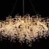 Snowflake Tree Branch Crystal Chandelier - SKU 5019 view 5