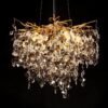 Square Bead Tree Branch Crystal Chandelier - SKU 5042 view 2