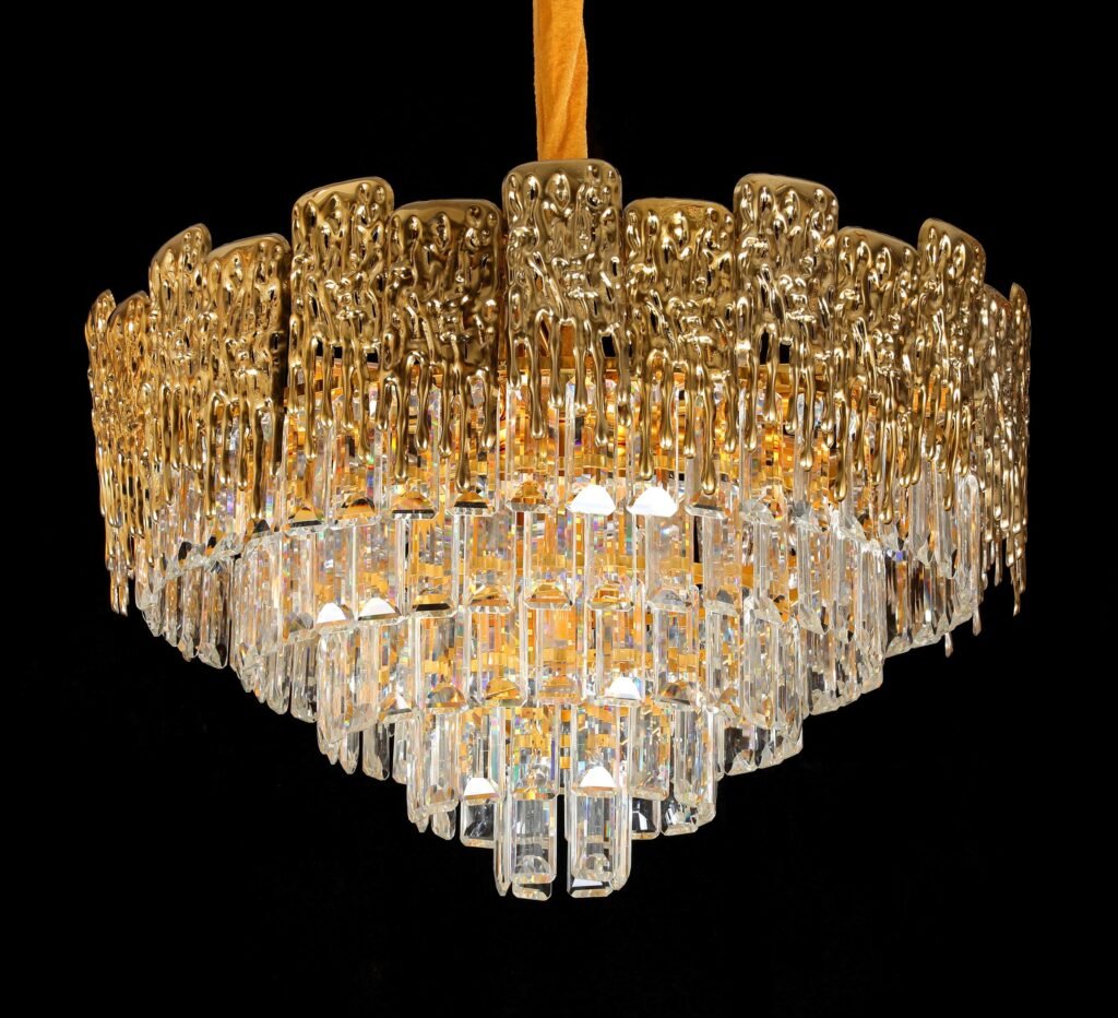 Aurum Gold Crystal Chandelier (8805) product view