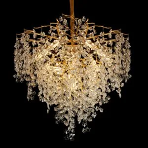 Butterfly A Tree Branch Crystal Chandelier - SKU 5038A view 1