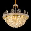 Corona Gold Crystal Chandelier - SKU 8806 view 2