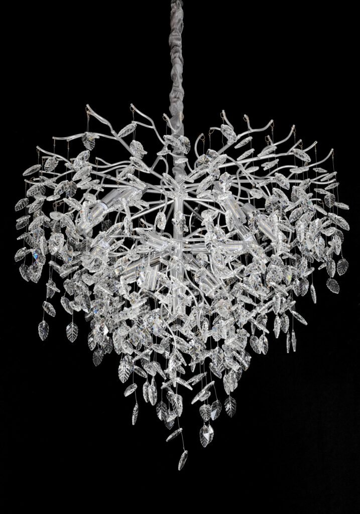 Crystal Leaf Tree Branch Crystal Chandelier (5046A) product view