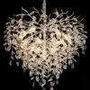 Crystal Leaf A Tree Branch Crystal Chandelier - SKU 5046A view 2