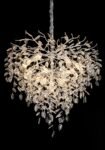 Crystal Leaf A Tree Branch Crystal Chandelier - SKU 5046A view 2