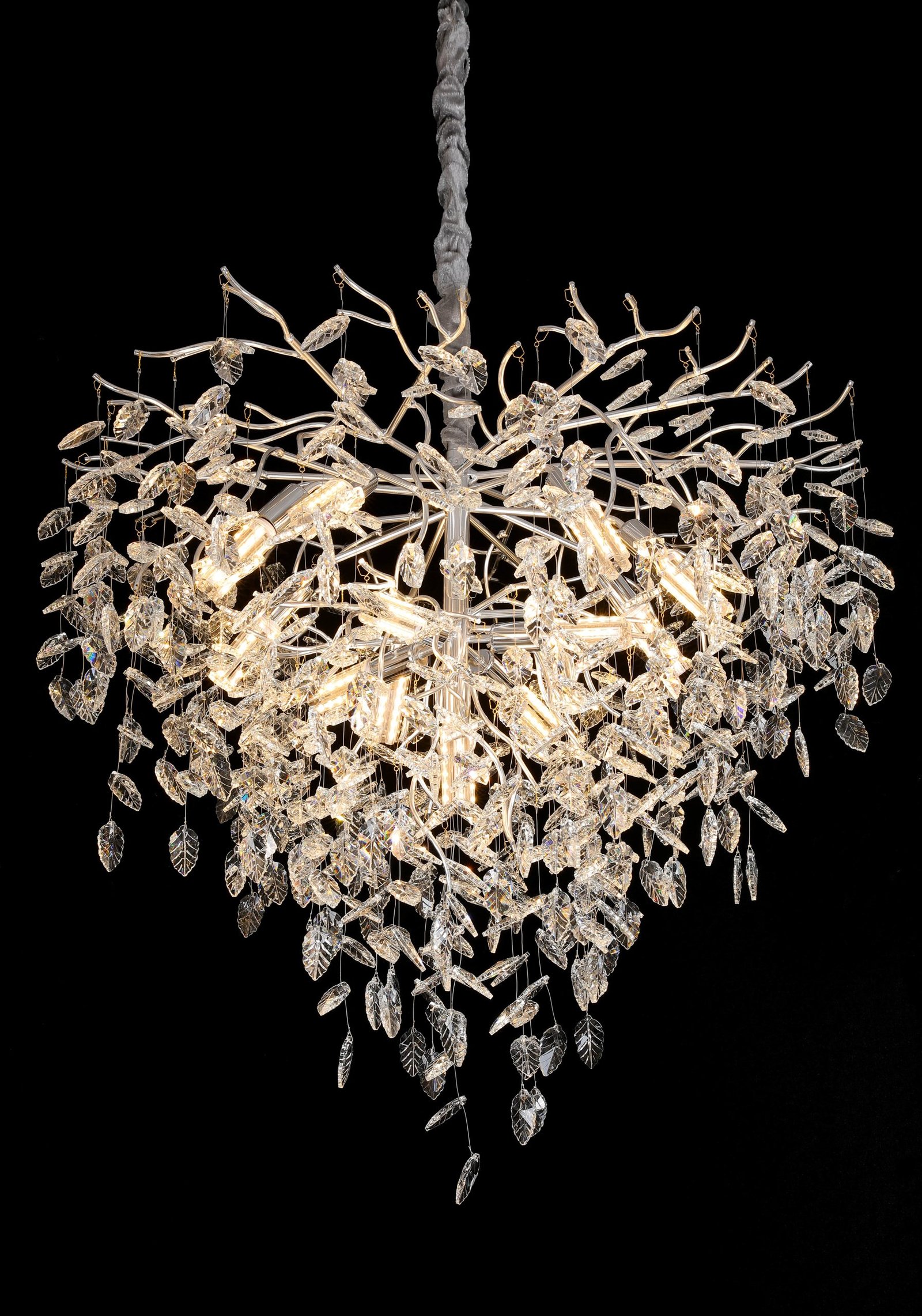 Crystal Leaf A Tree Branch Crystal Chandelier (5046A)