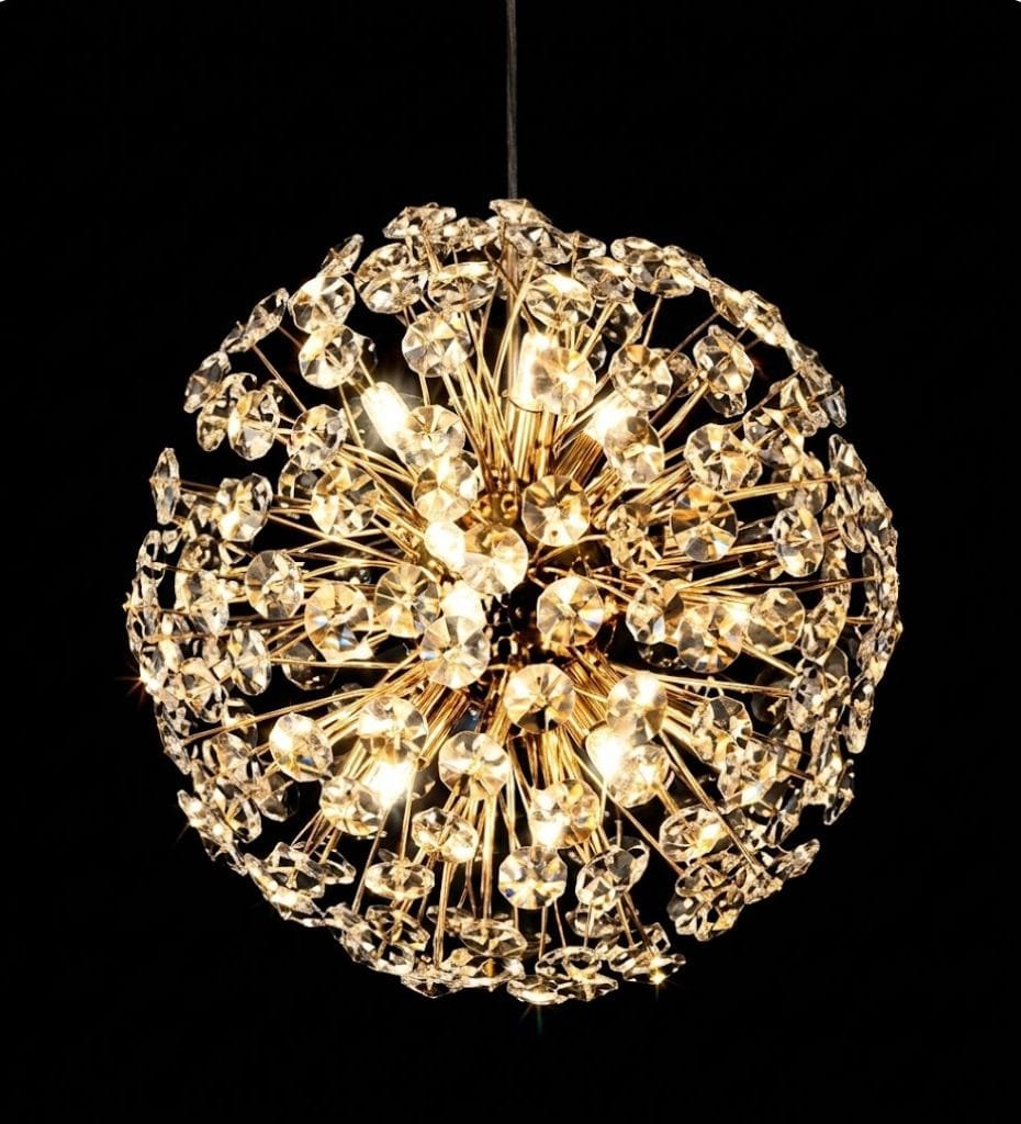 Dandelion Tree Branch Crystal Chandelier (3116)