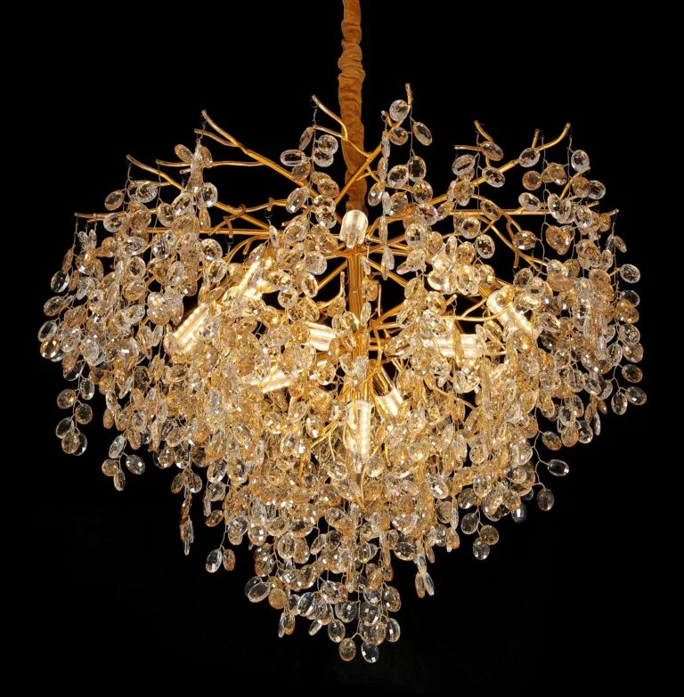 Egg Drop A Tree Branch Crystal Chandelier - SKU 5022A view 1