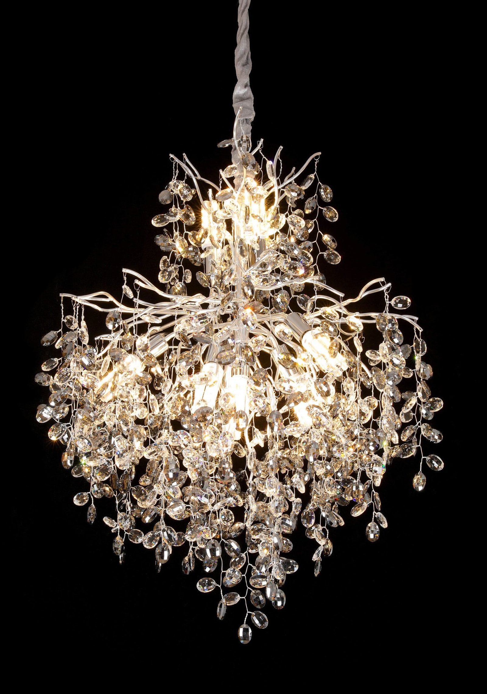 Egg Drop B Tree Branch Crystal Chandelier (5022B)