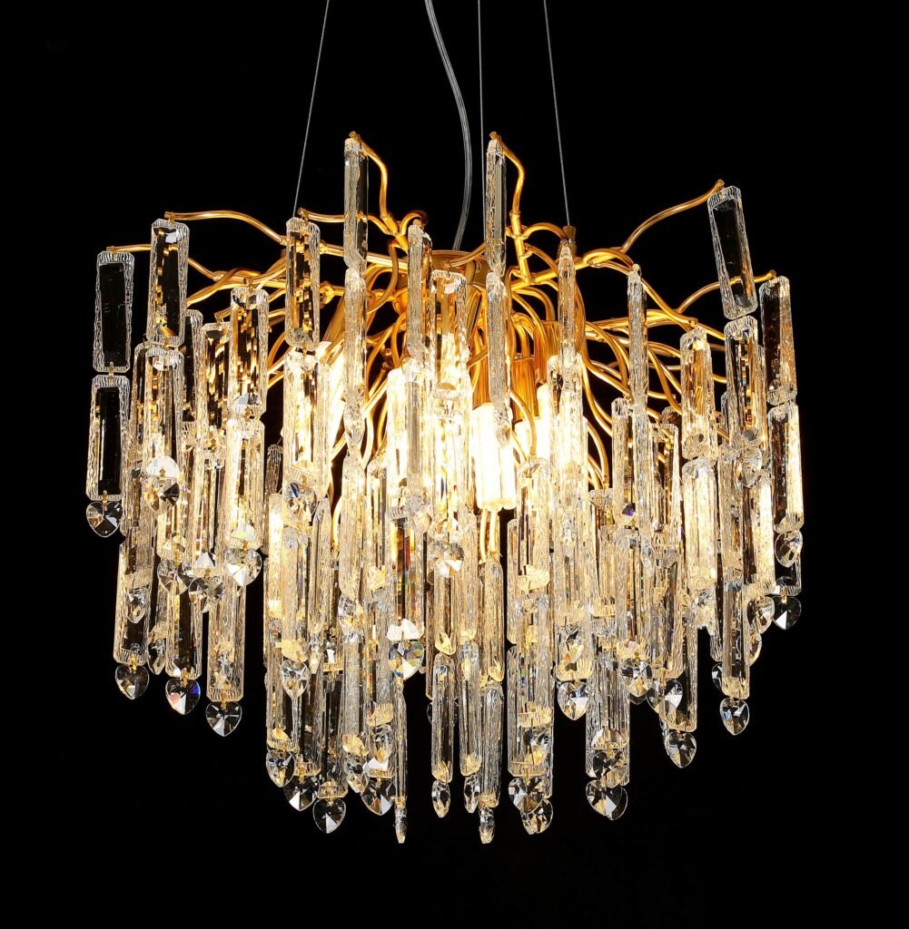 Frame Modern Crystal Chandelier - SKU 6006 view 1
