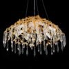 Gilded Dome Round Crystal Chandelier - SKU 7001 view 1