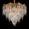 Glacier Gold Crystal Chandelier - SKU 8804 view 2