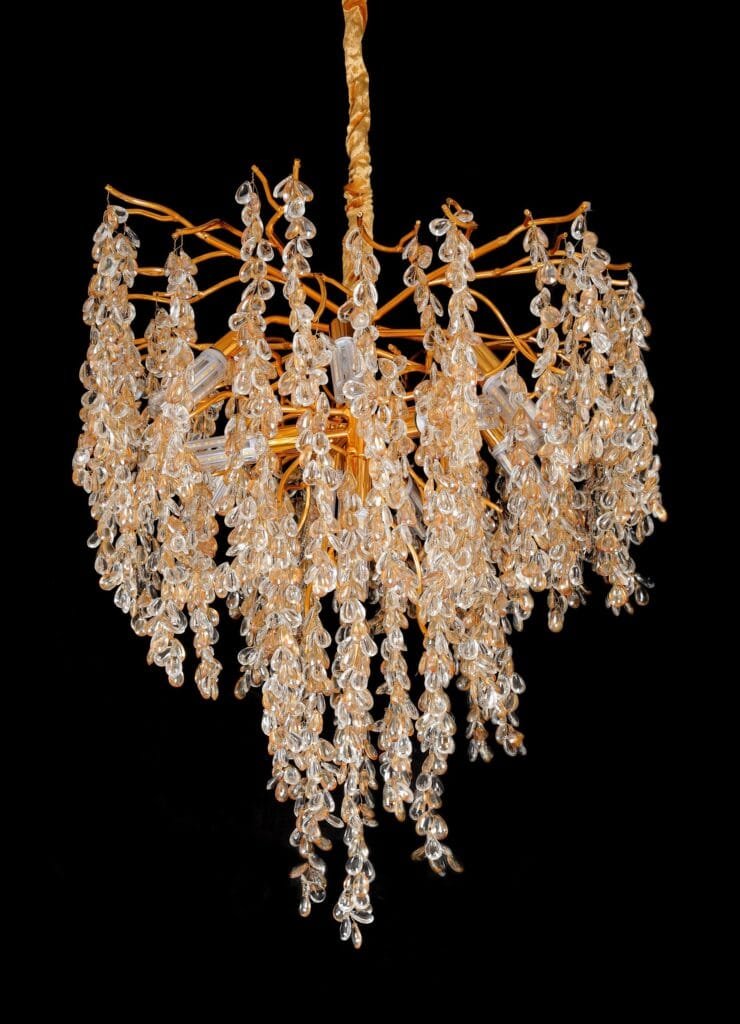 Grape A Tree Branch Crystal Chandelier (5003A) product view