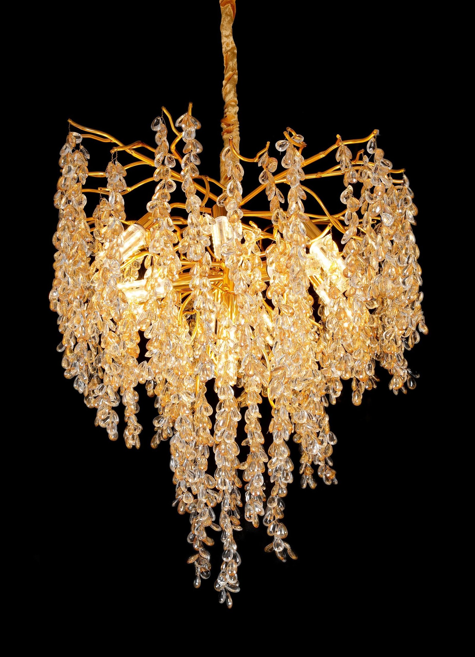 Grape A Tree Branch Crystal Chandelier (5003A)