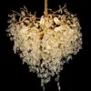 Heart A Tree Branch Crystal Chandelier - SKU 5023A view 2