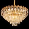 Imperial Gold Crystal Chandelier - SKU 8801 view 2