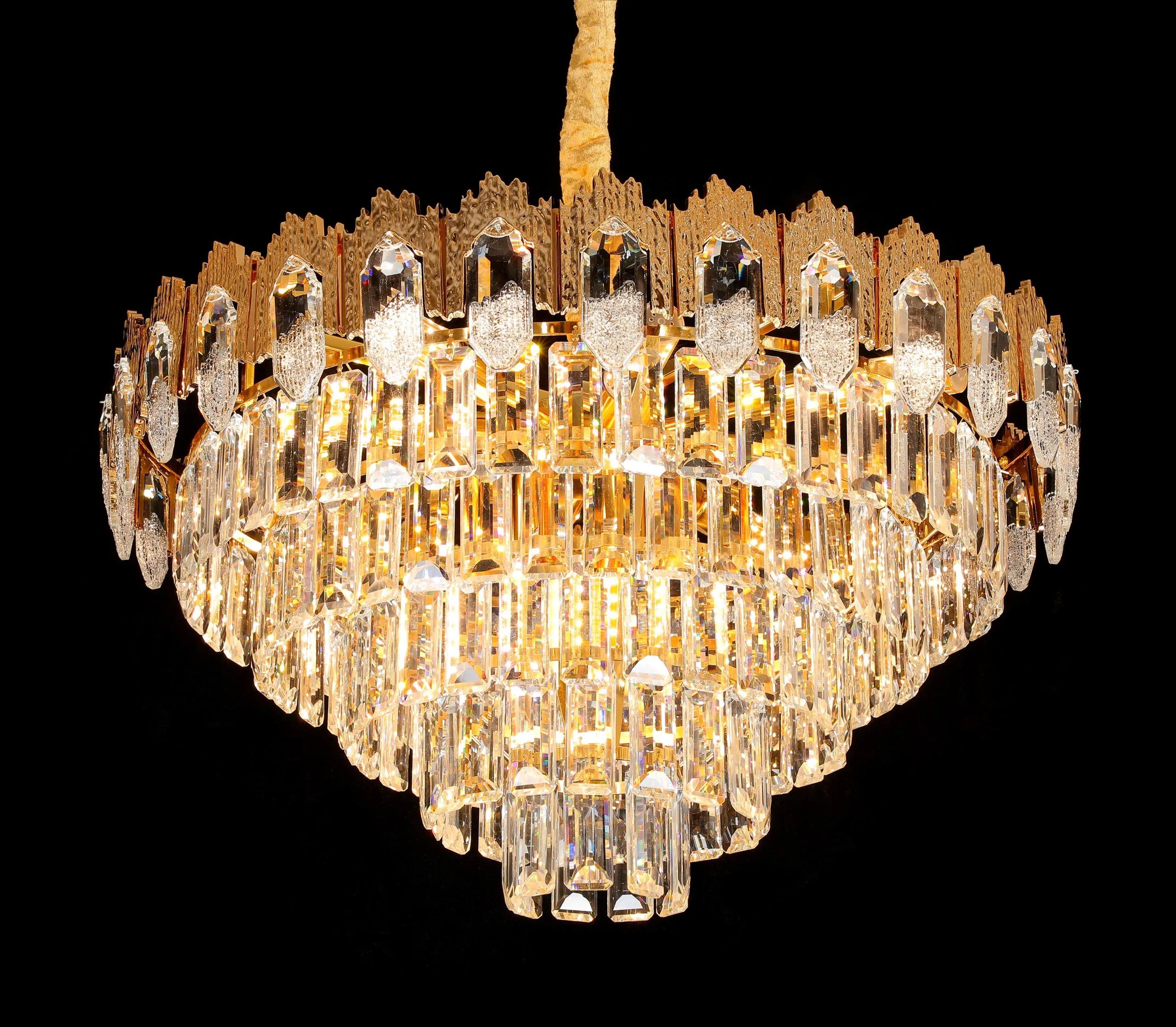 Imperial Gold Crystal Chandelier (8801)