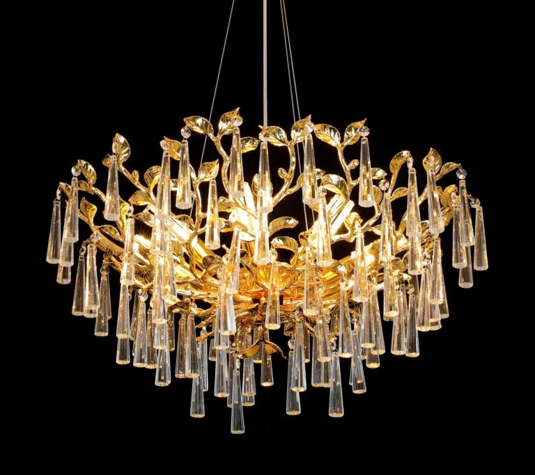 Laurel Round Crystal Chandelier - SKU 7003 view 2