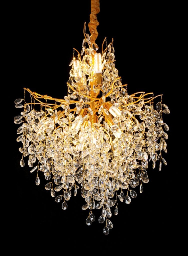 Mesh B Tree Branch Crystal Chandelier - SKU 5024B view 2