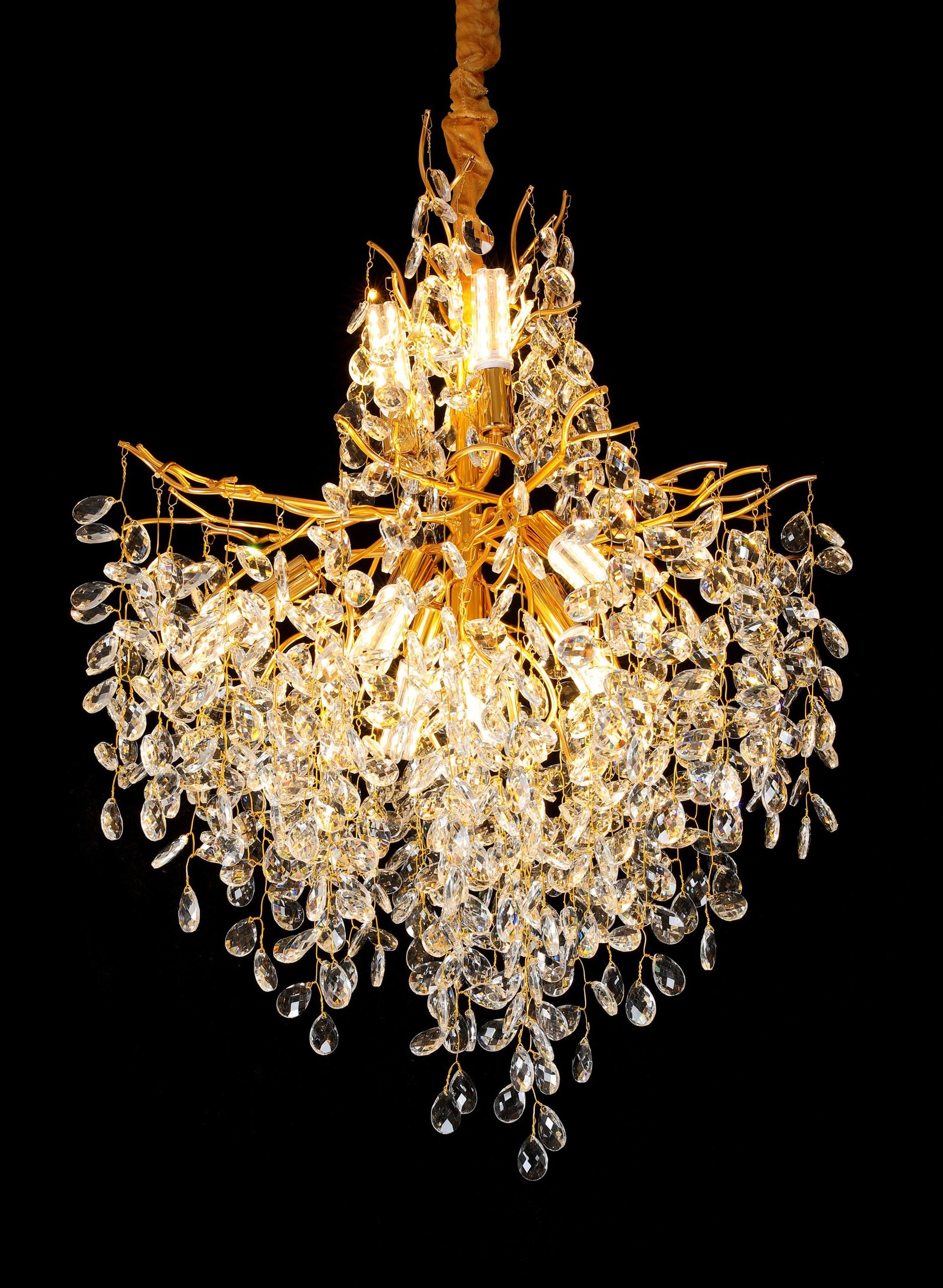 Mesh B Tree Branch Crystal Chandelier (5024B)
