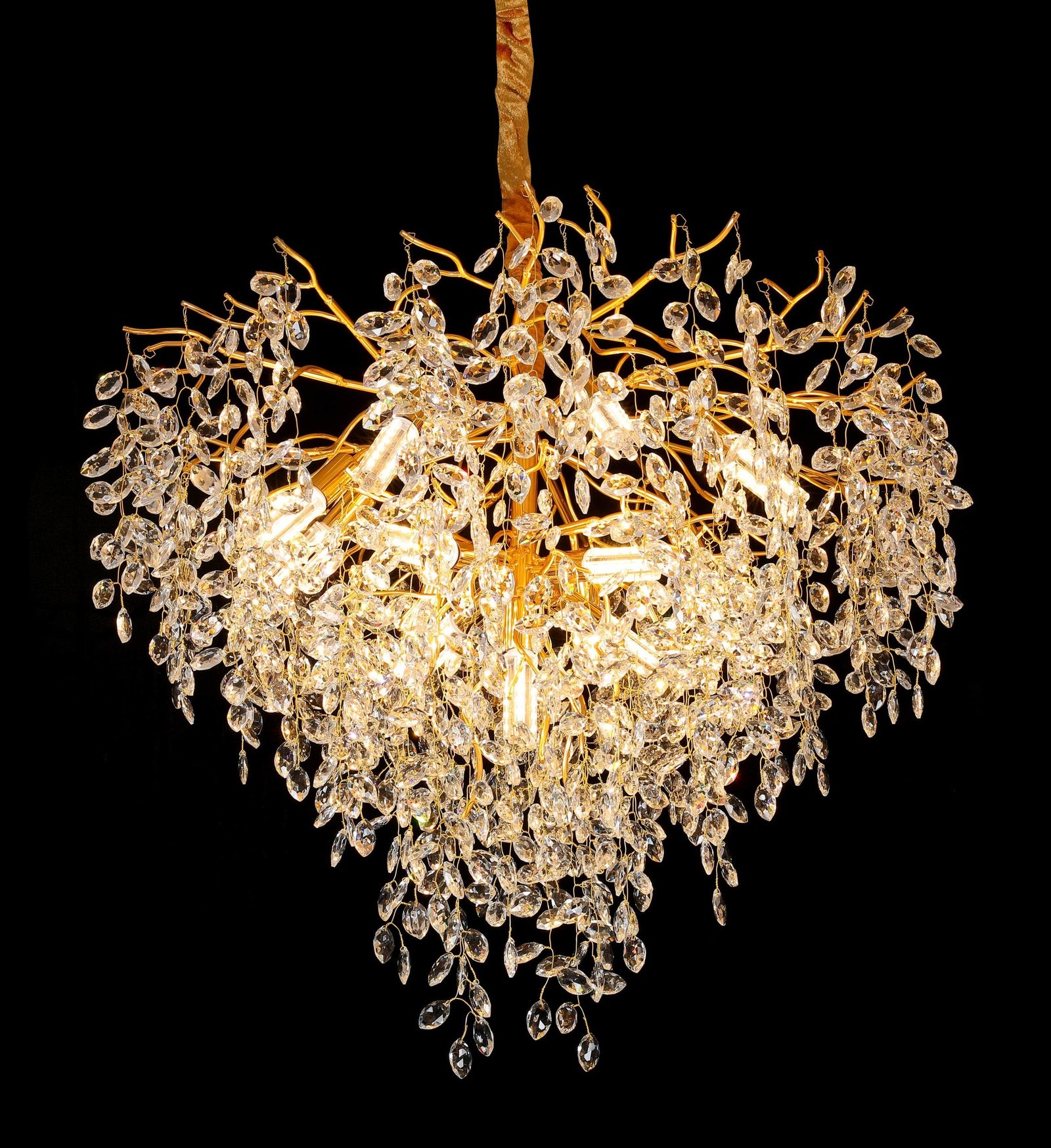 Mini Marquise A Tree Branch Crystal Chandelier (5017A)