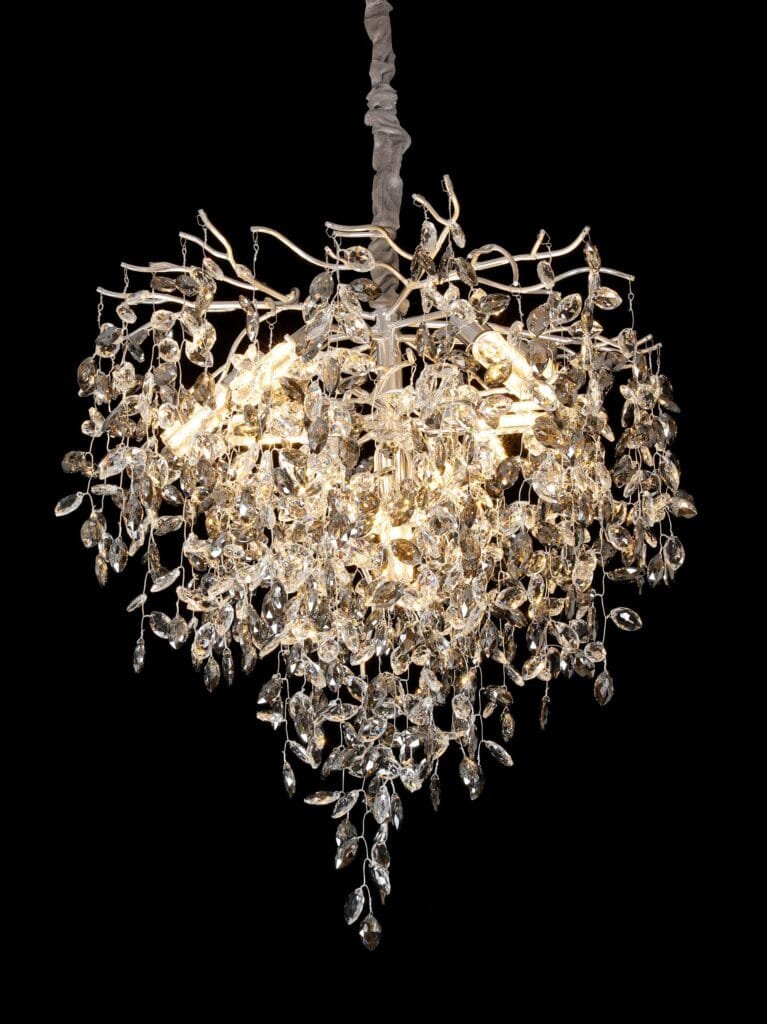 Mini Marquise A Tree Branch Crystal Chandelier (5017A) crystal and finish close-up