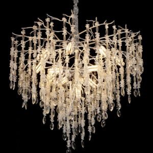Octagon & Marquise A Tree Branch Crystal Chandelier - SKU 5044A view 2
