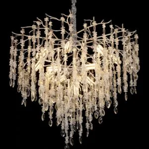 Octagon & Marquise A Tree Branch Crystal Chandelier - SKU 5044A view 2